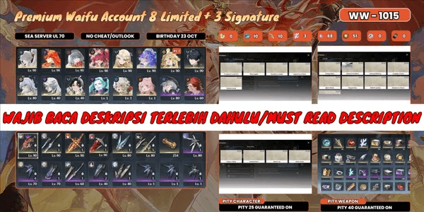 [SEA] 11 Limit 3 Sign. Zani + Phoebe + SK + Chisa + Changli Sign + Lucilla RC1 Sign + Denia + Lucy + Etc. WW1013 [READ DESK]