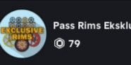 Exclusive Rims Pass