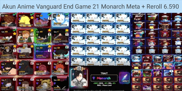Akun Anime Vanguard Meta (1)