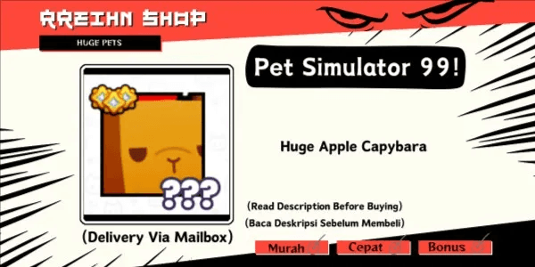 Huge Apple Capybara