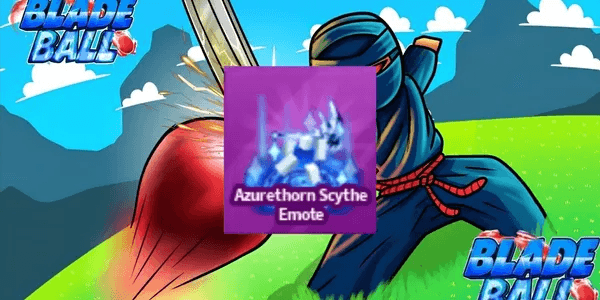 Azurethorn scythe emote