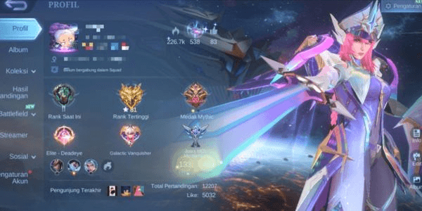 Gambar Product amz94 selling Freya legend account, Sultan account, luxurious and cool skins, goldlane user account, cool and abundant effects, abundant and cool emotes, good win rate