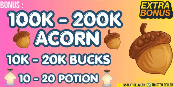 Akun Adopt Me (Bonus Age Potions + Bonus Bucks)