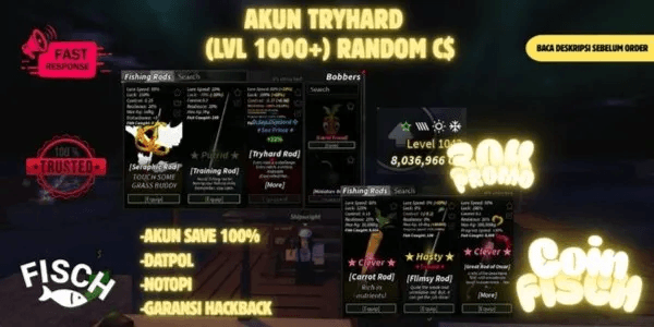 Tryhard Random Level Account