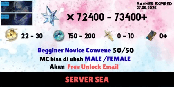 GACHA Starter READY Reroll Account [SEA] - 3
