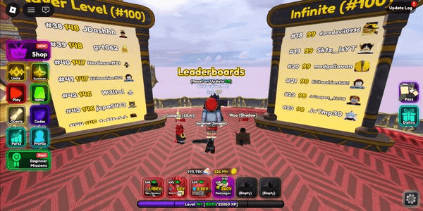 Gambar Product Top leaderboard level account & infinite