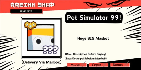 Huge BIG Maskot