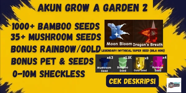 GROW A GARDEN 2 ACCOUNT