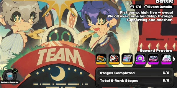 Event Gleaming Shadow Team Battle
