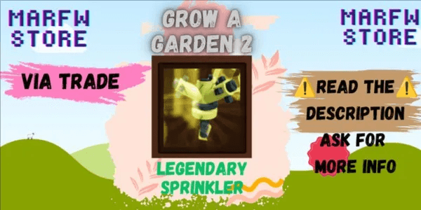Legendary Sprinkler