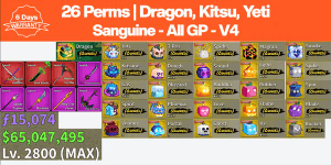 Permanent Fruit Account - No 6