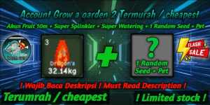 Grow A Garden 2 Cheapest Account