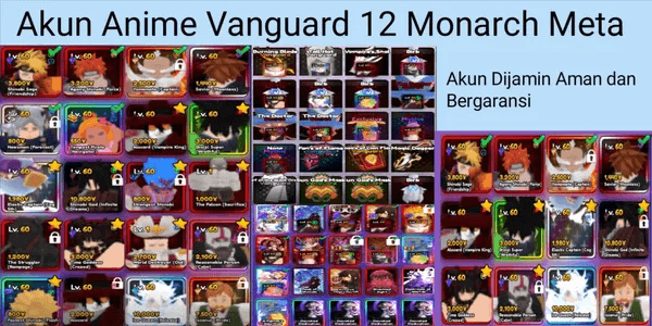 Akun Anime Vanguard Monarch Meta (2)