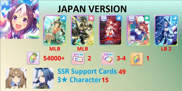 Account Umamusume Pretty Derby Limited Series 27