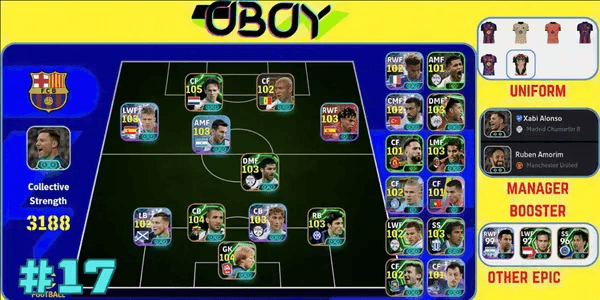 Efootball account by #Oboystore (safe and guaranteed)