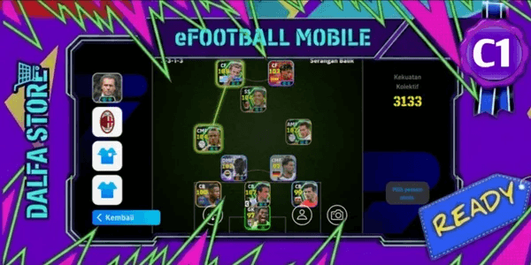 SPD4#ACCOUNT EFOOTBALL MOBILE ECONOMY READY TO PUSH DIVISION