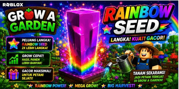 Gambar Product Rainbow seed - Grow A Garden 2