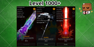 Level 1000+ Castbound rod + Onirifalx rod
