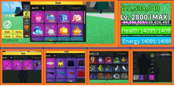 Gambar Product Akun Blox Fruit Bonus Legendary Fruit - Sesuai Gambar #1