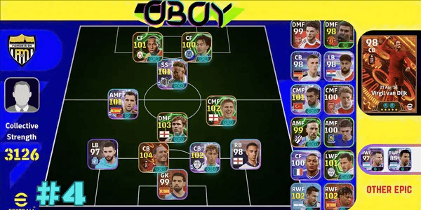 Efootball account by #Oboystore (safe and guaranteed)