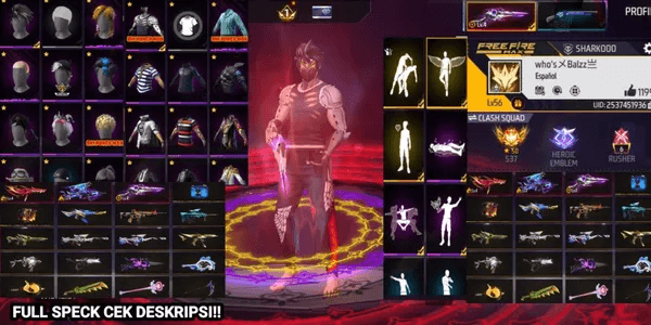 ENEMY SULTAN ACCOUNT IMMEDIATELY SCARED SEEING HIS WEAPON IS SO CHEAP