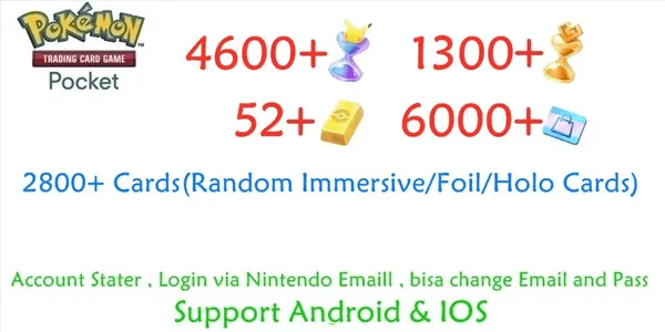 Pokemon TCG Pocket Account TCGP-4
