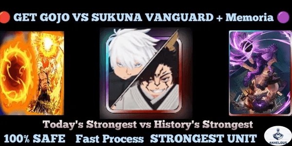 Get Sukuna Vs Gojo Vanguard + Memoria - Anime Vanguards