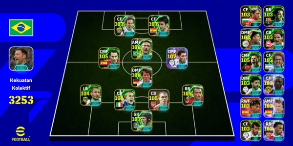 akun efootball rating 3160+ (aman dan bergaransi)