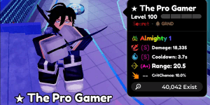The Pro Gamer Almighty/SJW Almighty