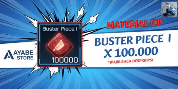 100,000 Buster Piece 1 - Broken Blade