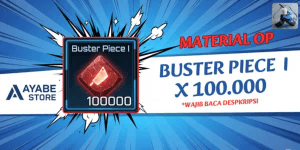 100,000 Buster Piece 1 - Broken Blade