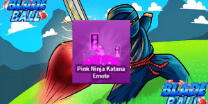 Pink ninja katana