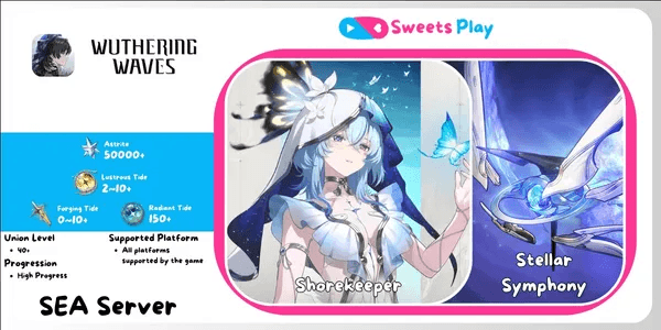 [SEA] Shorekeeper + Stellar Symphony Wuthering Waves Account