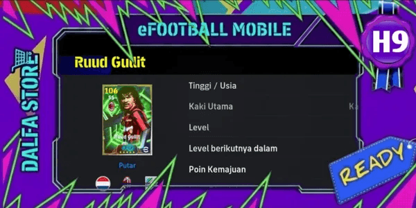 MBG#Efootball Account, Account Guarantee as per Advertisement Image