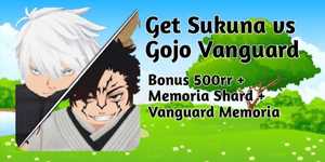 Get Today's Strongest vs History's Strongest / Gojo Vs Sukuna - Anime Vanguards
