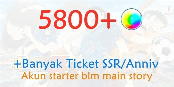 Captain Tsubasa Dream Team Dreamball CTDT-2 Gacha Account