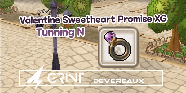 Valentine Sweetheart Promise XG+0 Tunning N [ Valentine Ring ]