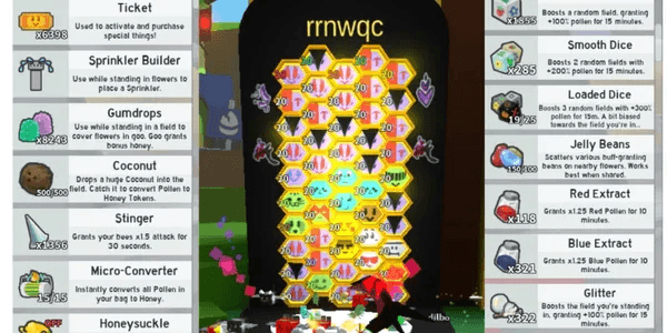 Lvl 20 Red Hive Max Digital Bee Dark Scythe and Tide Popper