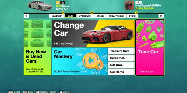 Gambar Product All 614 Cars 999,999,999,999 CREDITS WHEELSPINS FULL ACCESS INSTANT DELIVERY