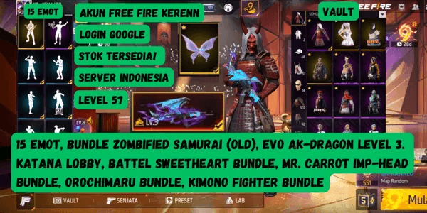 Good Free Fire Account