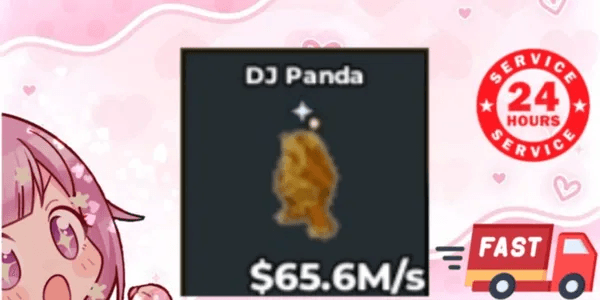 Gold DJ Panda