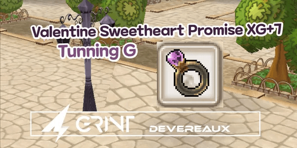 Valentine Sweetheart Promise XG+7 Tunning G [ Valentine Ring ]