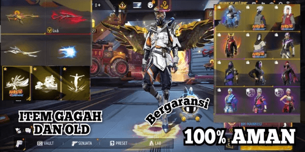 FREE FIRE SULTAN ACCOUNT LUXURIOUS CHEAP COOL #1