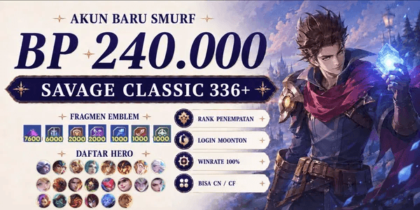 Smurf Account with Many Battle Points