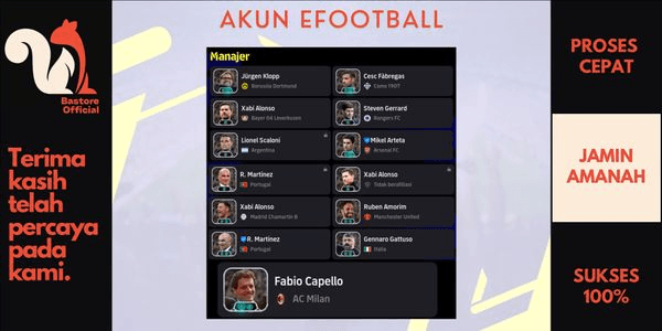 Gambar Product Cheapest Epic eFootball Mobile Account
