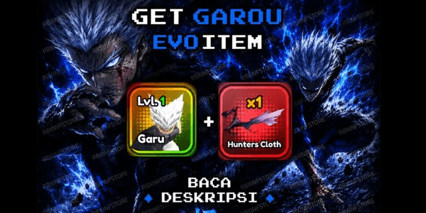 GET GAROU + HUNTER CLOTH (EVO ITEM)