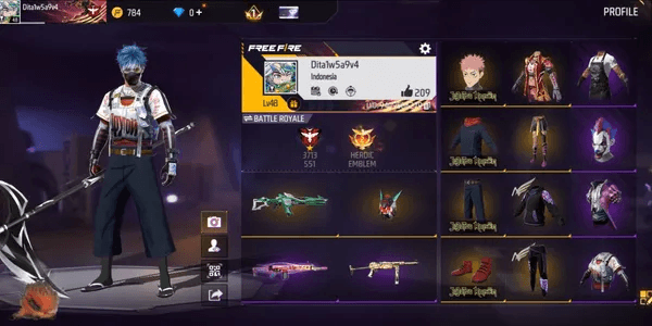 CHEAP SULTAN FREE FIRE ACCOUNT