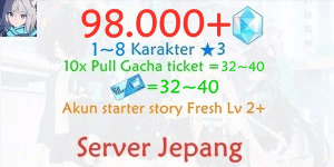 Japanese Gacha Blue Archive Account/JP-1