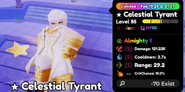 Gambar Product Celestial Tyrant (EVO) Almighty