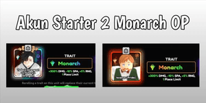 Conta Inicial 2 Monarch Meta ! - Anime Vanguards